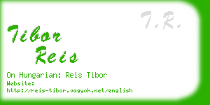 tibor reis business card